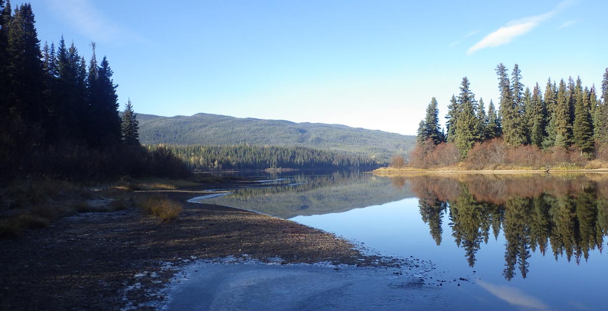 Scenery at Fort St. James Nation Lakes